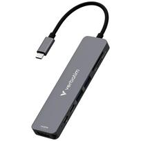 Verbatim HDMI/USB-C 3.2 Adapter Hub/USB-C/2xUSB-A 3.2/SD/microSD Aluminum 32158