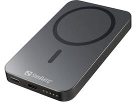 Sandberg Magnet Wireless Powerbank  5000 ALU