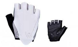 Author Dviračių pirštinės Lady Sport Gel s/f, L, juoda /balta