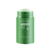 Veido valymo kaukė Žaliosios arbatos valomasis pieštukas-kaukė Sutraukia poras Gilus inkštirų valiklis Veido valymo Drėkinamoji kaukė 40g green tea