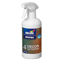 HELIOS rūdijimo procesą  skatinanti priemonė SPEKTRA  DECOR ACTIVATOR