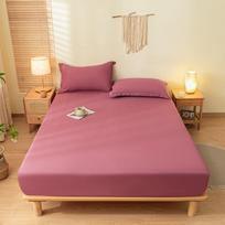 Minkšta ir lygi vienspalvė šlifuota medvilninė paklodė viengulėms ir dvigulėms lovoms, užtikrinanti komfortą ir apsaugą nuo dulkių. 120cm*200cm Fitted Sheet