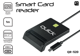 Quick QR-520 Smart ID Card Reader, USB-C