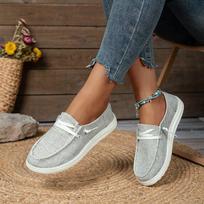 2023 m. Nauji, dideli, lengvi nuogi drobiniai laisvalaikio batai moterims Size 39 pilka spalva
