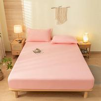 Minkšta ir lygi vienspalvė šlifuota medvilninė paklodė viengulėms ir dvigulėms lovoms, užtikrinanti komfortą ir apsaugą nuo dulkių. 120cm*200cm Fitted Sheet nefritas