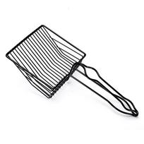 Stainless Steel Cat Litter Scoop Ergonomic Easy To Clean Fine Mesh Cat Litter Box Scoop for Men sidabras