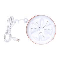 27W Mini ultragarsinė skalbimo mašina USB 50 sekundžių Atvirkštinis valymo ciklas 30 min Automatinis išsijungimas Turbininis plovimas