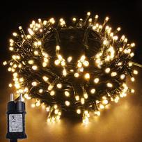 LED girlianda 300 LED, šiltai balta, 30m A