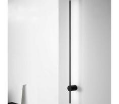 Ideal Lux - LED sieninis šviestuvas ESSENCE LED/19W/230V 3000K 124 cm CRI 90 juoda