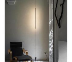 Ideal Lux - LED toršeras FILO LED/14W/230V 2700K CRI 90 juoda