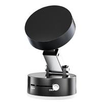 Itin magnetinis telefono laikiklis sulankstomas automobilinio telefono laikiklis prietaisų skydelio telefono laikiklis 360 laipsnių sukimosi vakuuminis siurbimo puodelis GPS stovas juoda