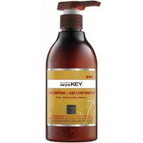 Plaukų šampūnas Saryna KEY Damage Repair Pure African Shea Shampoo DR0500TSH, su taukmedžio sviestu, atstatomasis, skirtas pažeistiems plaukams, 500 ml