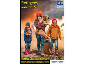 Master Box - Refugees, March 2022 Kit no. 5 (Russian-Ukrainian War series), 1/35, MB35228