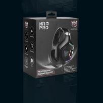 K10 Pro- Žaidimų ausinės PS5, PS4, Xbox Series X|S & Xbox, PC žaidimų ausinės su 7.1 erdvinio garso sistema, mikrofonas su triukšmo slopinimu 21*18.5*10cm juoda