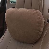 Patogus kvėpuojantis automobilio galvos atrama Maybach dizaino itin minkšta pagalvėlė Automobilio aksesuarai Transporto priemonės interjeras Suede audinio galvos pagalvėlė