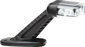 Žibintas RH LED, kvadratinis, 10/30 V, skaidrus, tvirtinamas varžtais, 190,2x61,5x103 mm, 8 LED, Hella ValueFit