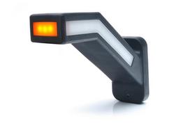 Gabaritinis žibintas RH LED, 12-24 V, 184,9x58x145,5 mm, krypties rodytuvas dinaminis, Kramp