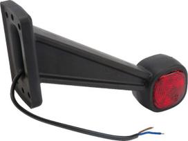 Žibintas RH LED, 12/24V, raudonas/baltas, tvirtinamas varžtais, "Britax