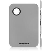 Notino Makeup Brushes Professional Mixing Palette With Spatula makiažo priemonių maišymo paletė su mentele