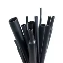 Termovamzdelis 3 / 1 su klijais 4.8mm juodas 1m