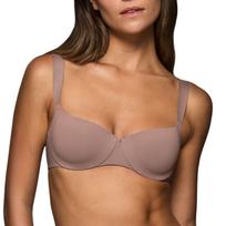 Triumph Body Make-up Illusion Balconette EX liemenėlė su pakietinimu Powder Blush