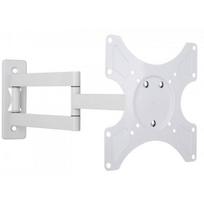 Techly White double-arm TV wall mount for 19-37'' LCD/LED/PDP TVs, up to 25 kg, VESA compatible