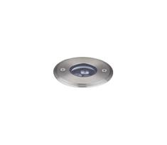 Ideal Lux - LED įvažiavimo šviestuvas FLOOR LED/3W/230V diametras 9 cm CRI 90 IP67 chromas