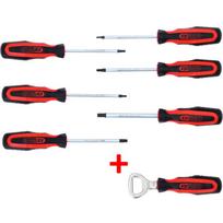 Atsuktuvų rinkinys KS TOOLS 6 dalių Torx su priedu