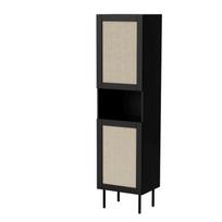 Vitrina JUTA 2D Juoda