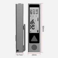 Skaitmeninis lazerinis atstumo matuoklis Mileseey M120 (30 m, LCD, Bluetooth)