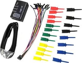 "Begchy USB Logic16" 100 MHz 16 kanalų loginis analizatorius ARM FPGA oficialios programinės įrangos palaikymas