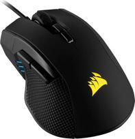 "Corsair Elgato Ironclaw" RGB optinė FPS / MOBA žaidimų pelė (18 000 DPI optinis jutiklis, RGB LED apšvietimas), juoda