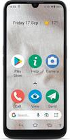 "Doro 8100" 4G išmanusis telefonas vyresniajam - mobilusis telefonas - atsparus vandeniui - triguba kamera - pagalbinis mygtukas su GPS - 6,1" ekranas - veido aptikimas - "Android" 12GB (juodas)