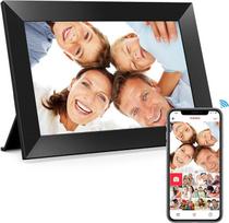"Frameo" 10,1 colio "WiFi" skaitmeninis nuotraukų rėmelis, 1280 x 800 HD IPS jutiklinio ekrano nuotraukų rėmelis, 32GB atmintis, automatinis pasukimas, montuojamas ant sienos, galimybė akimirksniu dalytis nuotraukomis iš bet kurios vietos
