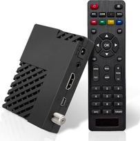 "Hd-line" DVB-S2 mini palydovinis imtuvas - "Full HD 1080p", HDMI/AV/USB/RS232, IR-EX palaikymas, "Plug & Play", energijos taupymas, aukštos kokybės TV palydovinis imtuvas