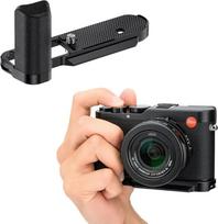 "JJC" metalinė "Leica D-LUX8" fotoaparato rankena su "Arca Swiss" tipo greito atleidimo konstrukcija pagerina rankos pojūtį "Youtuber Vlogger" vaizdo įrašų įrašymui