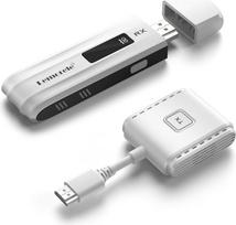 "Lemorele" HDMI belaidis siųstuvas ir imtuvas P200, 50 m HDMI belaidis perdavimas palaiko 8 TX ir 1 RX, FHD HDMI belaidis perdavimas HDMI raktas, skirtas transliuoti vaizdo įrašus iš nešiojamojo kompiuterio, kompiuterio į