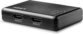 "Lindy" HDMI skirstytuvas, 2 HDMI prievadai, 10.2G, kompaktiškas