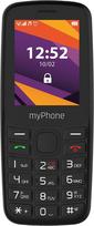 "myPhone 6410 LTE 4G" paprastas telefonas su aiškiu ekranu ir dideliais mygtukais, didele 1400 mAh baterija, "Bluetoth", radiju, žibintuvėliu, dideliu 124MB disku, ledinis