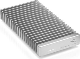 "OWC Express 1M2" nešiojamasis NVMe "Thunderbolt" (USB-C) SSD diskas USB4, itin greitas išorinis SSD diskas su aliuminio radiatoriaus korpusu (tik korpusas)