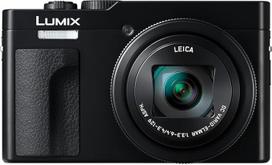 "Panasonic" LUMIX DC-TZ99E-K kompaktiškas kelioninis priartinimo fotoaparatas, "Leica DC" objektyvas, 30x priartinimas, 24-720 mm, 20,3 MP, OIS, 4K 30p vaizdo įrašas, 7,6 cm sulankstomas monitorius, "WiFi", "Bluetooth", juodas