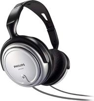 "Philips" SHP2500/10 Vidinės laidinės televizoriaus ausinės (per ausis muzikai/kompiuteriui/televizoriui) - pilkos spalvos