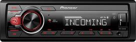 "Pioneer" MVH-330DAB-AN 1DIN automobilinis radijas su RDS ir DAB+, USB, AUX įvestis, "Bluetooth", nedidelis montavimo gylis, įskaitant DAB anteną