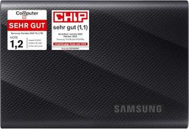 "Samsung MU-PG2T0B/EU" nešiojamasis SSD T9, 2 TB, 2000MB/s skaitymas, 2000MB/s rašymas, USB 3.2 Gen.2x2, išorinis kietasis diskas profesionaliems naudotojams, suderinamas su "Mac", PC, išmaniaisiais telefonais ir 12K fotoaparatais