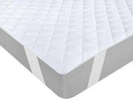"Utopia Bedding" dygsniuotas diržinis čiužinio užvalkalas 180 x 200 cm, minkštas mikropluošto čiužinio užvalkalas, diržiniai čiužinio užvalkalai, 4 kampų gumelės, diržinis čiužinio užvalkalas, taip pat skirtas Box-Spring lovoms