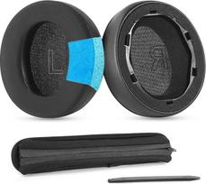 "YunYiYiYi" vėsinančio gelio ausų pagalvėlės Pakaitinis galvos lankelis, suderinamas su "Anker Soundcore Life Q30/Q35 Ice Silk Fabric Headset Earpads High Density Noise Memory Foam (netinka Q10, Q20, Q45)