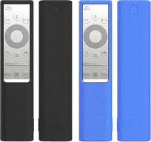 2 pakuotės silikoninis apsauginis dėklas, skirtas Samsung BN59-01311B BN59-01311H BN59-01311F Išmanusis balso nuotolinio valdymo pultas, atsparus smūgiams, plaunamas, draugiškas odai, apsaugotas nuo praradimo, su dirželiu