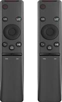 2 pakuotės universalus nuotolinio valdymo pultas "Samsung" televizoriaus nuotolinio valdymo pultas, suderinamas su visais "Samsung" išmaniaisiais išlenkto rėmelio QLED LED LCD televizoriais