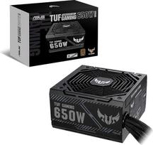 ASUS TUF Gaming 650 W maitinimo šaltinis (80 Plus Bronze, 0 dB technologija, 80 cm 8 kontaktų CPU jungtis)