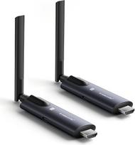 Belaidis HDMI siųstuvas ir imtuvas, "Lemorele" 1080P HDMI belaidis perdavimas palaiko 1 siųstuvą ir 4 imtuvus, maksimalus vaizdo transliacijos srautas nešiojamajam kompiuteriui, fotoaparatui, TV dėžutei į HDTV, monitorių, projektorių